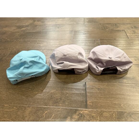 Lot Of 3 Pukka Mens Snow Half Structured Adjustable Strapback Hat Cap NWOT - Picture 5 of 8